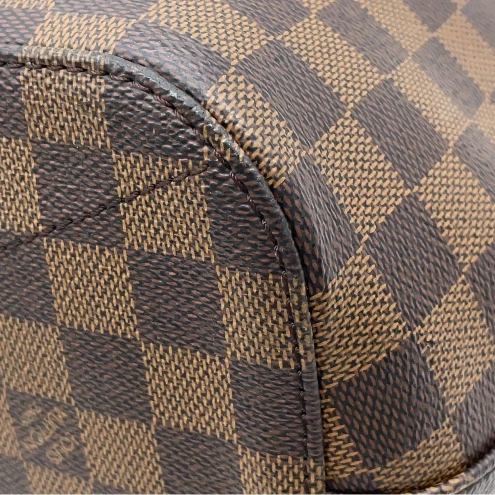 Auth Louis Vuitton Damier Ebene Siena PM 2Way Bag W/Box/Dust Bag
